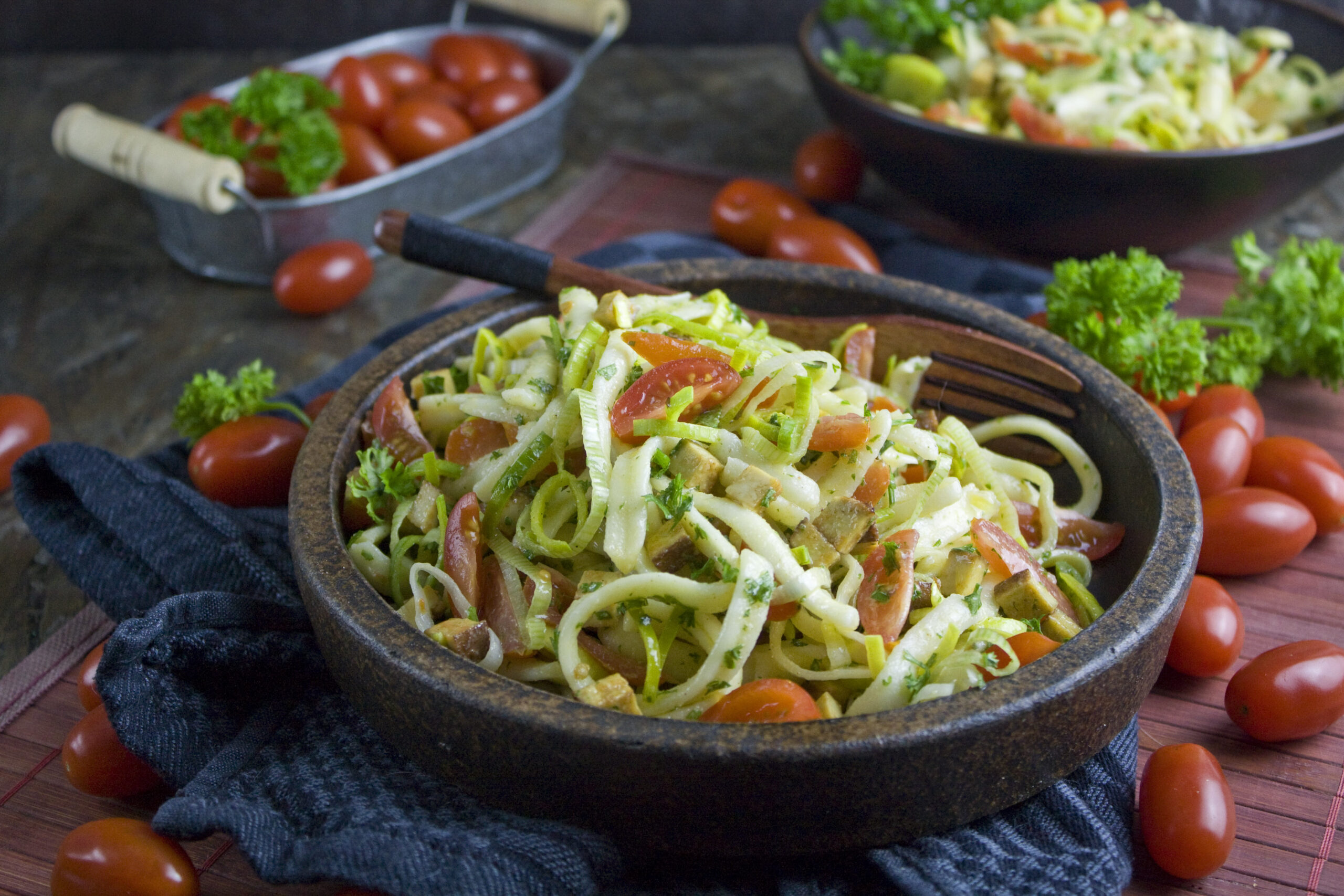 Spätzle-Lauch-Salat | Toastenstein