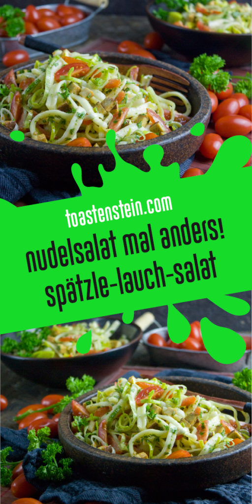 Spätzle-Lauch-Salat | Toastenstein