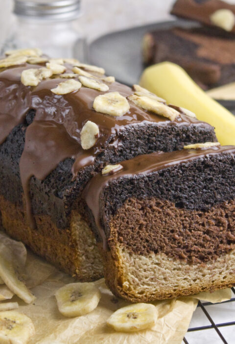Schoko-Schicht-Bananenbrot | Toastenstein