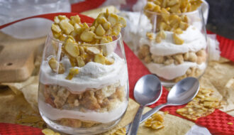 Bienenstich im Glas | Toastenstein
