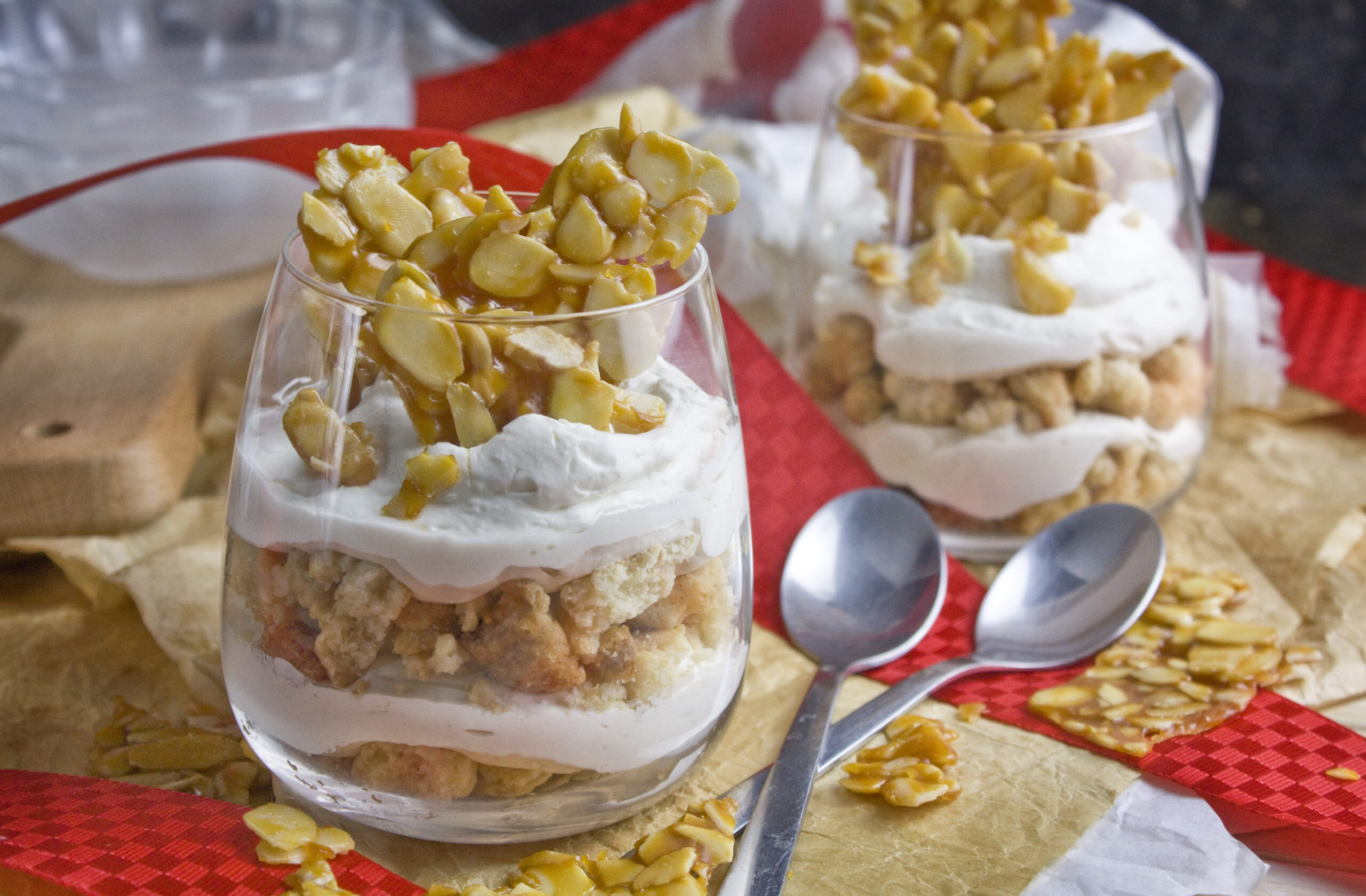 Bienenstich im Glas | Toastenstein