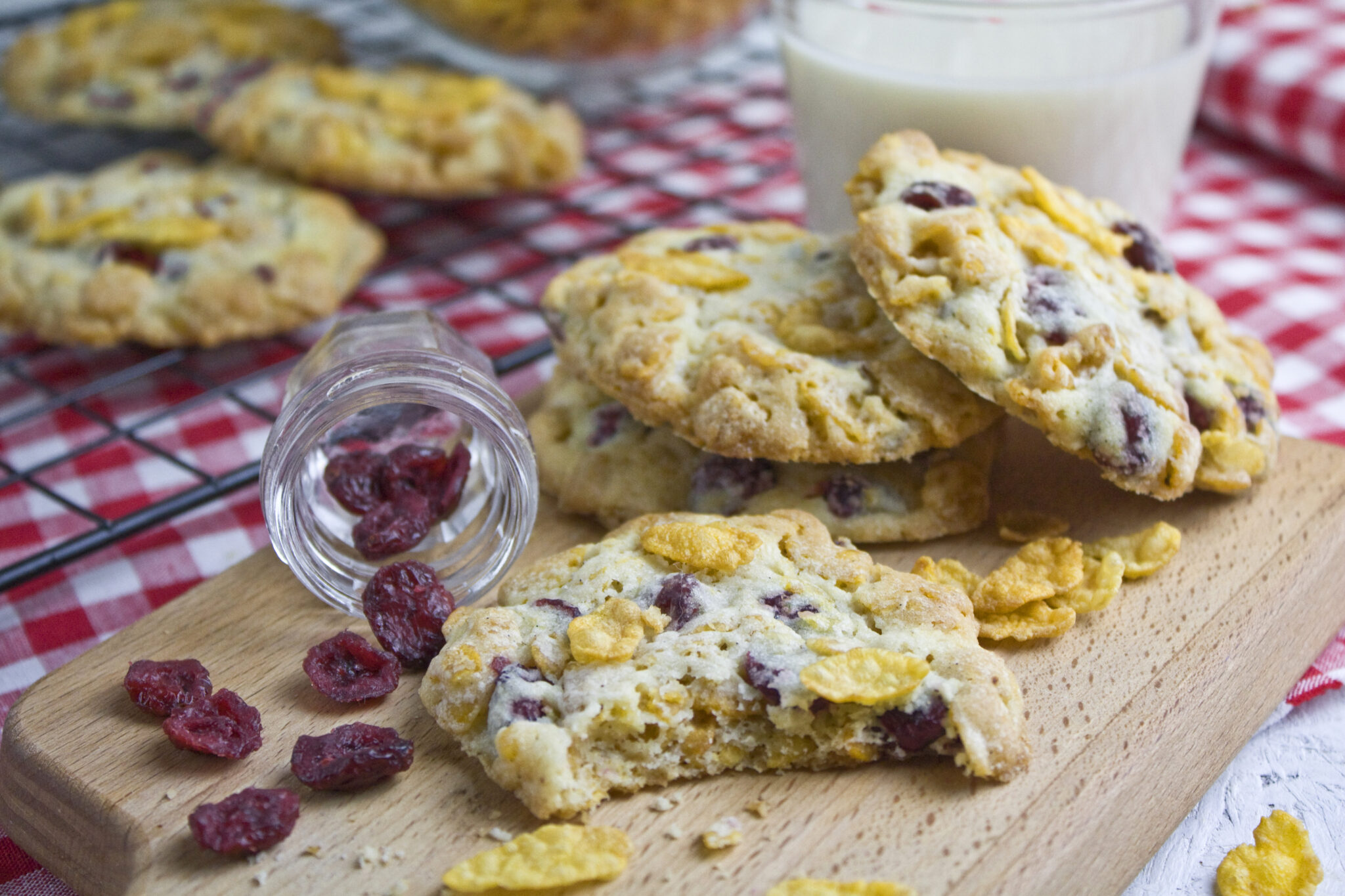 Cornflakes-Cranberry-Cookies | Toastenstein