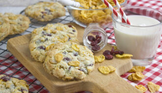 Cornflakes-Cranberry-Cookies | Toastenstein