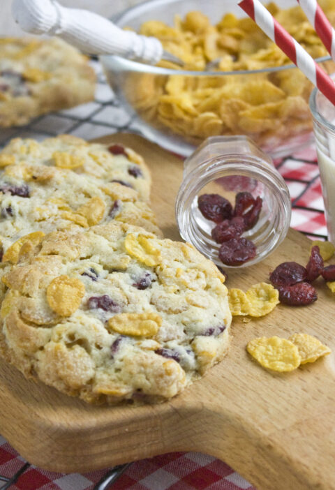 Cornflakes-Cranberry-Cookies | Toastenstein