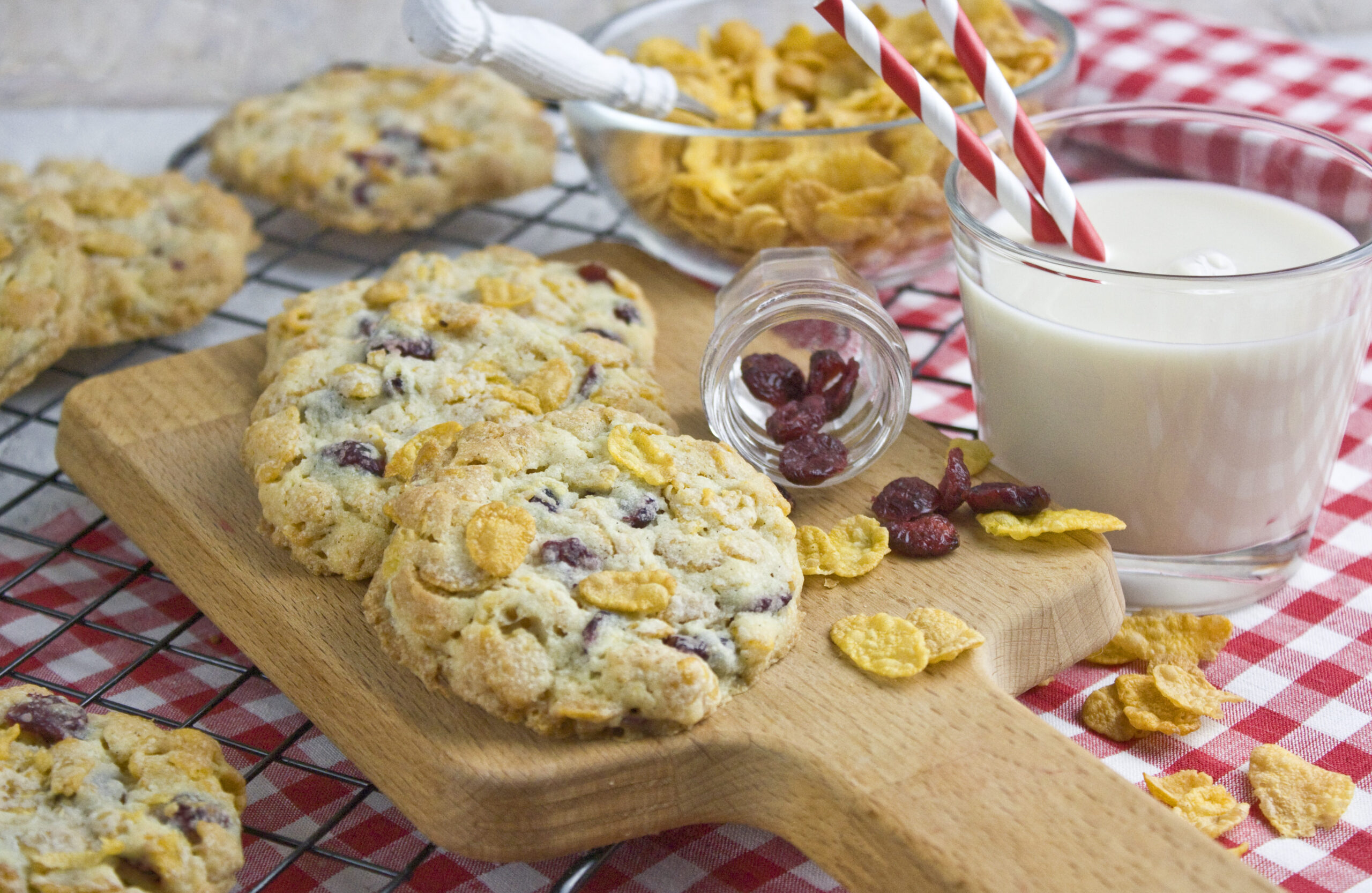 Cornflakes-Cranberry-Cookies | Toastenstein