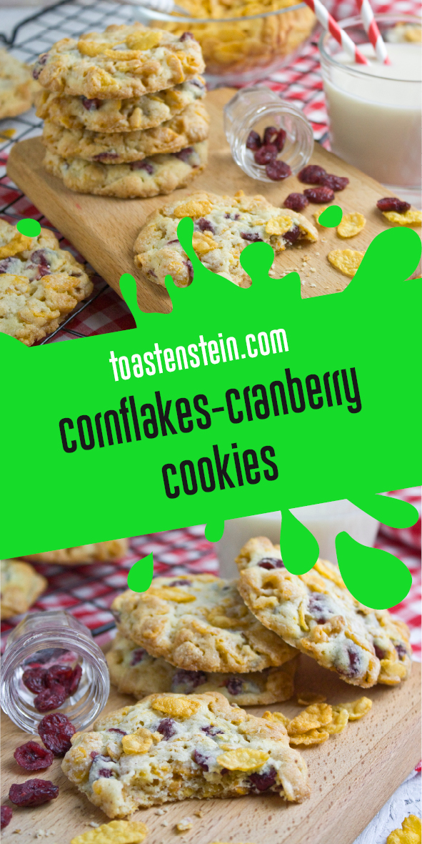 Cornflakes-Cranberry-Cookies | Toastenstein