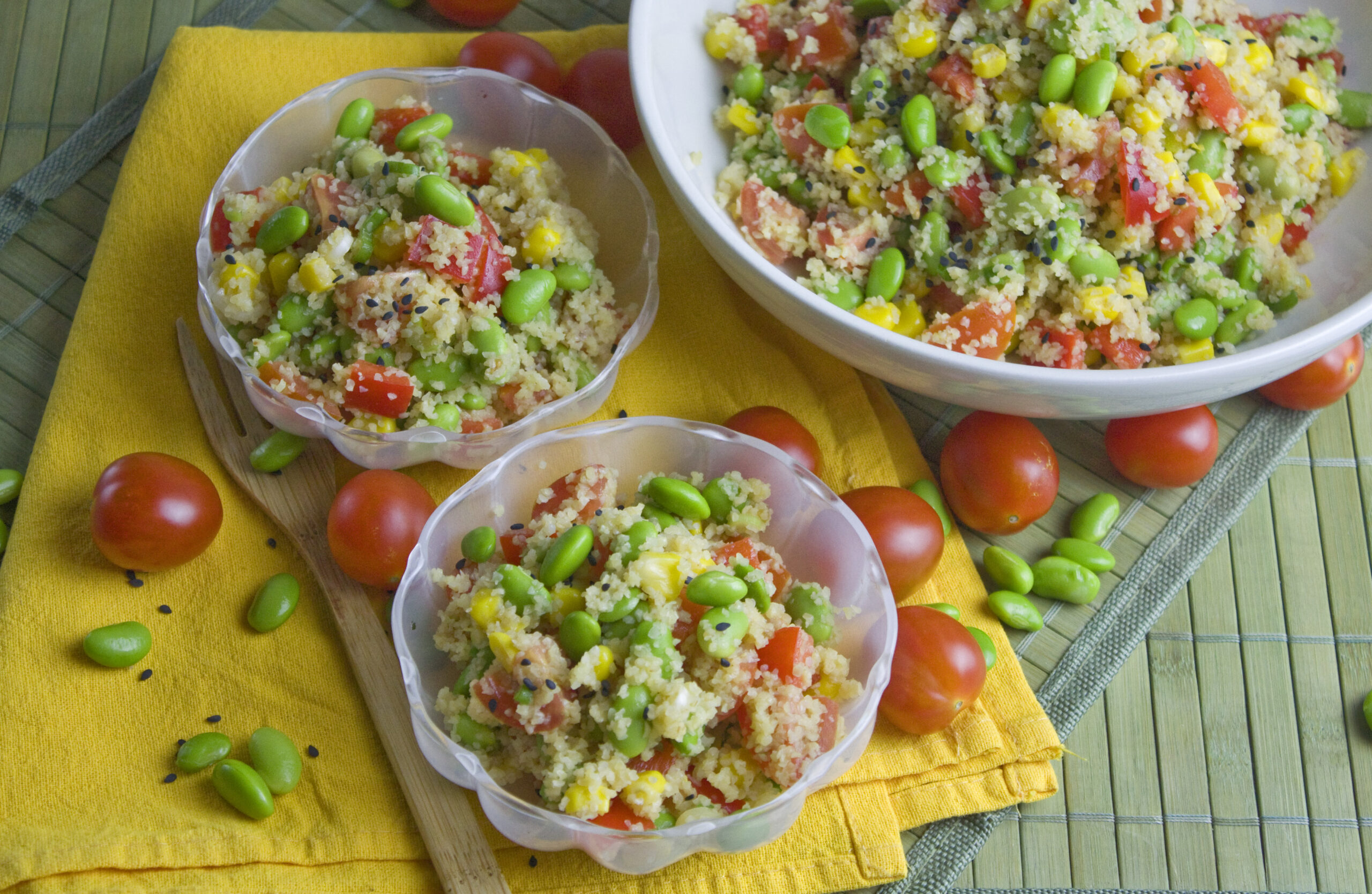 Mukimame-Bulgur-Salat – Schnell und unkompliziert - Toastenstein.com