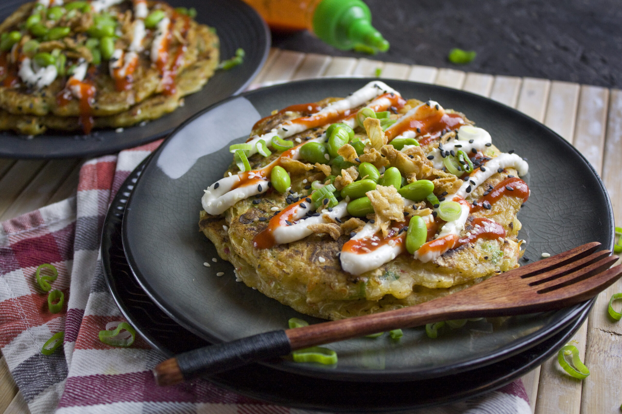 Okonomiyaki – Weißkraut-Pfannkuchen | Toastenstein
