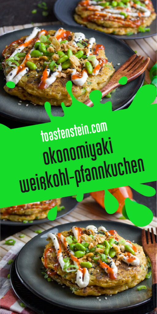 Okonomiyaki – Weißkraut-Pfannkuchen | Toastenstein