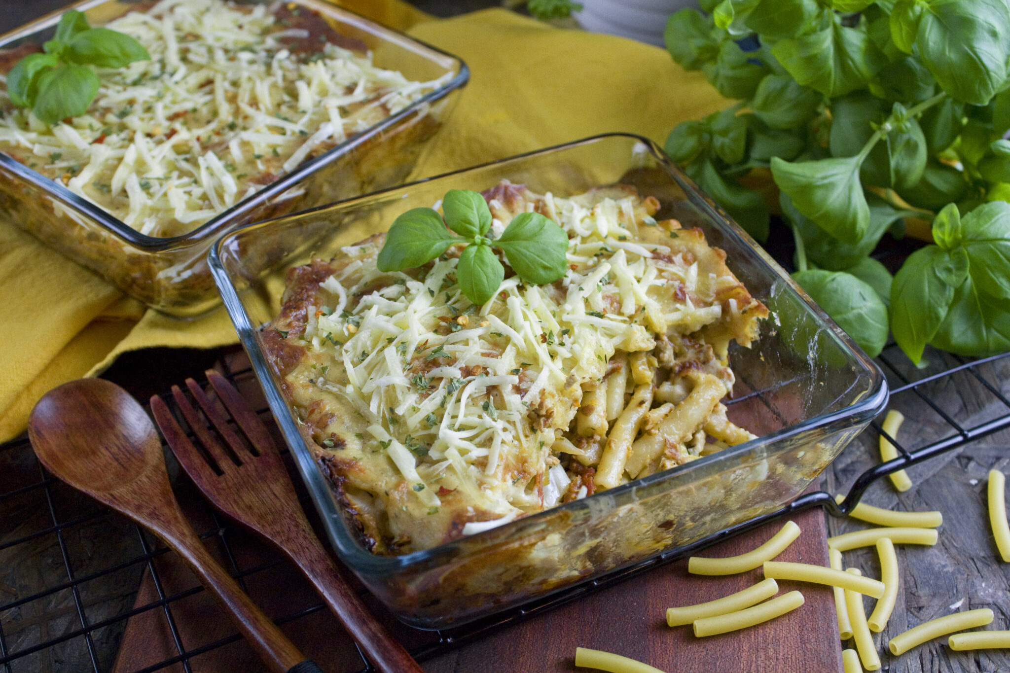 Maccaroni-Wirsing-Auflauf aus dem Ofen | Toastenstein.com