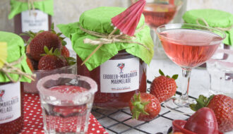 Erdbeer-Margarita-Marmelade | Toastenstein