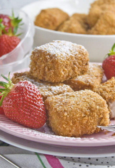 Knusprig frittierte Milch | Toastenstein
