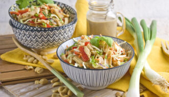 Veganer Thai-Chicken-Salat | Toastenstein