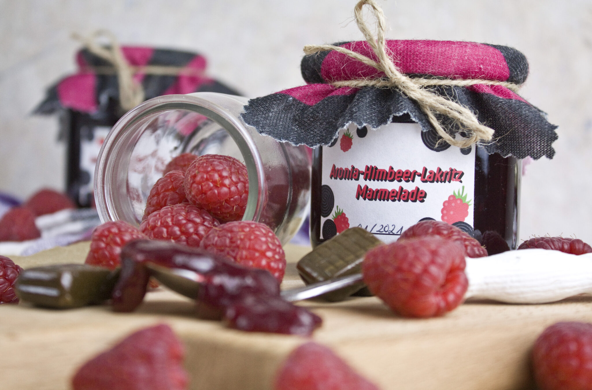 Aronia Marmelade Mit Himbeeren