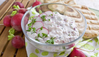 Radieschen-Tzatziki