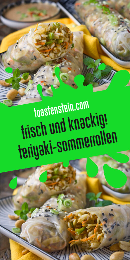 Teriyaki-Sommerrollen | Toastenstein