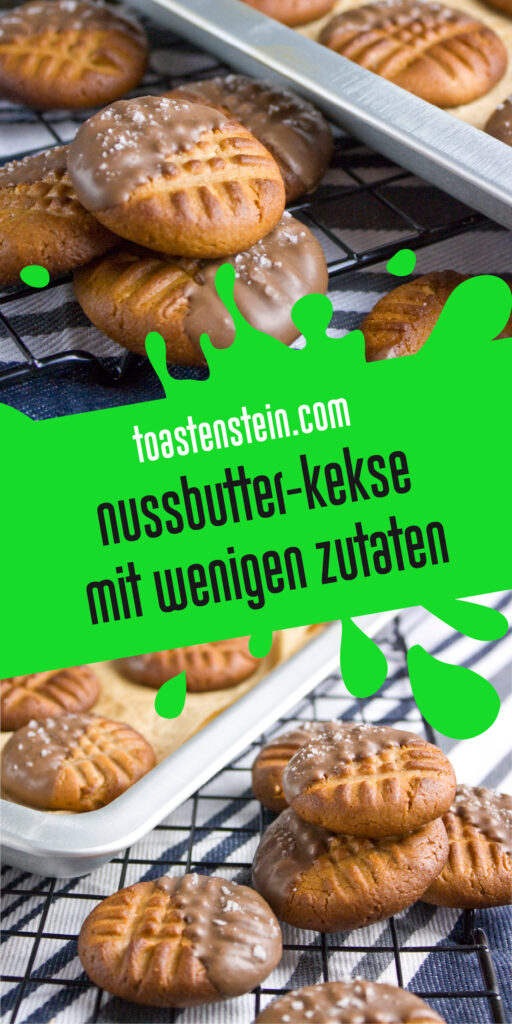 Nussbutter-Kekse | Toastenstein