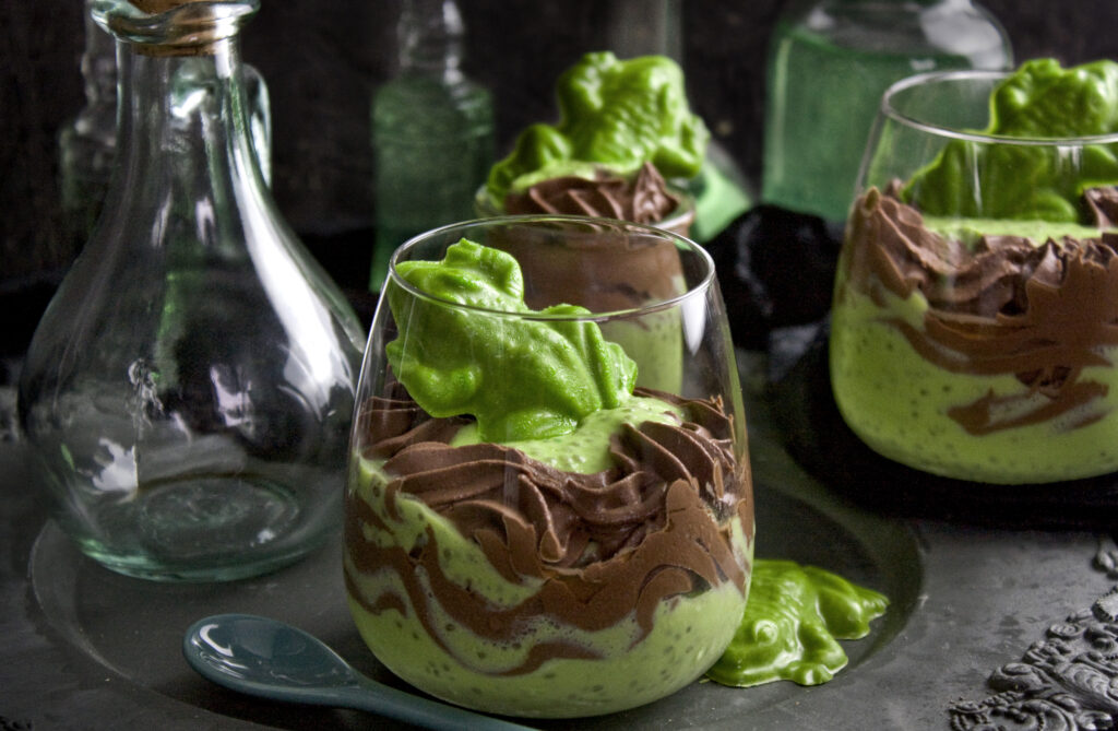 Waldmeister-Schoko-Dessert mit Joghurt | Toastenstein