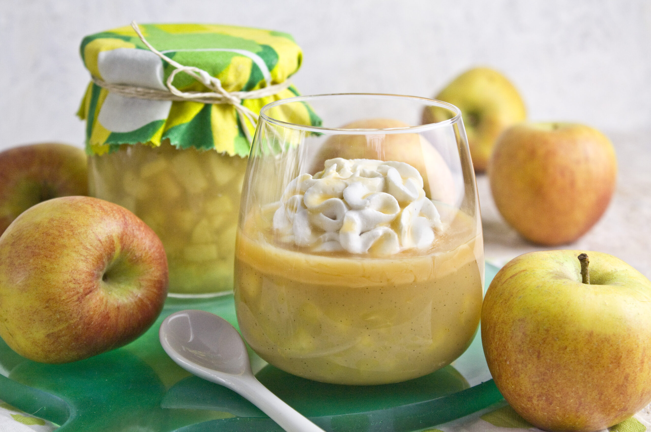 Apfel-Grütze mit Vanille und Ingwer - Toastenstein.com