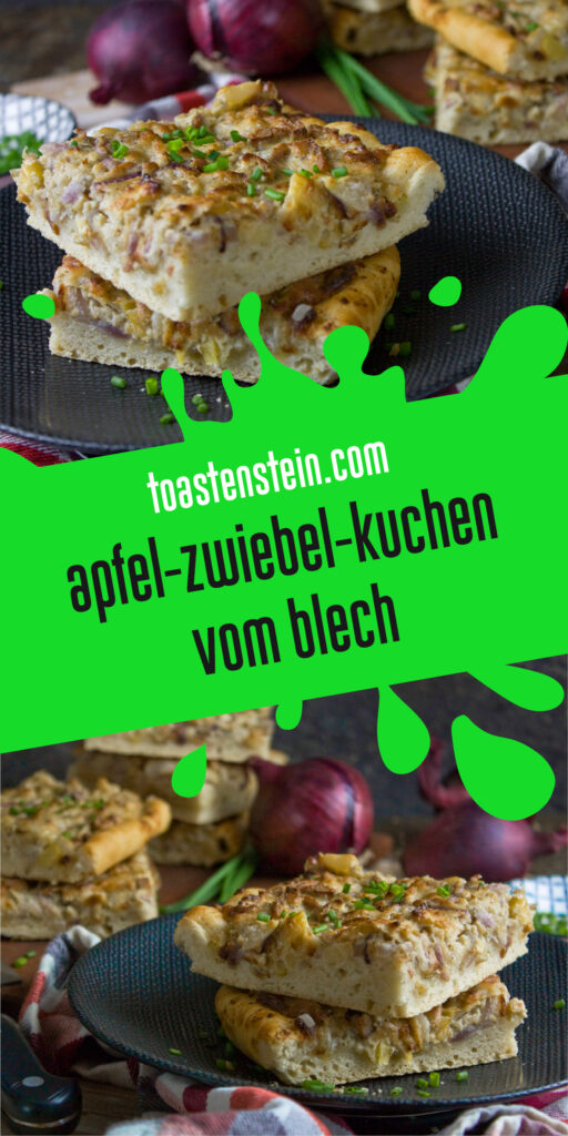 Apfel-Zwiebel-Kuchen vom Blech