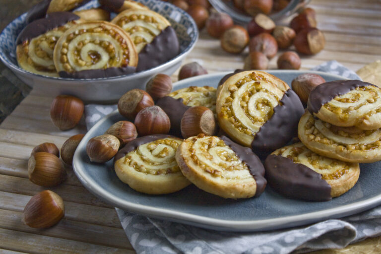 Aprikosen-Haselnuss-Swirls – Last Minute Kekse