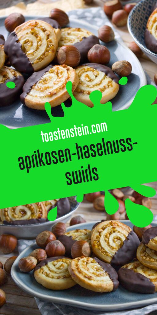 Aprikosen-Haselnuss-Swirls – Last Minute Kekse