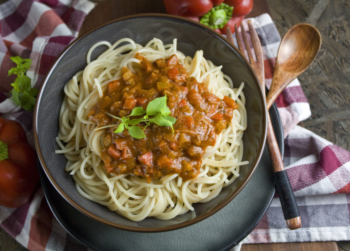 Paprika-Bolognese - Einfach und schnell!