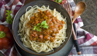 Paprika-Bolognese - Einfach und schnell!
