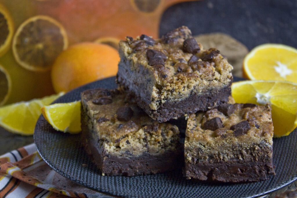 Spekulatius-Brookies mit Orange | Toastenstein