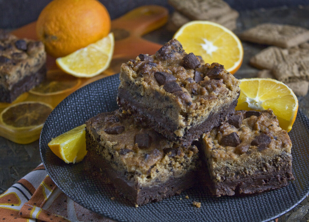 Spekulatius-Brookies mit Orange | Toastenstein