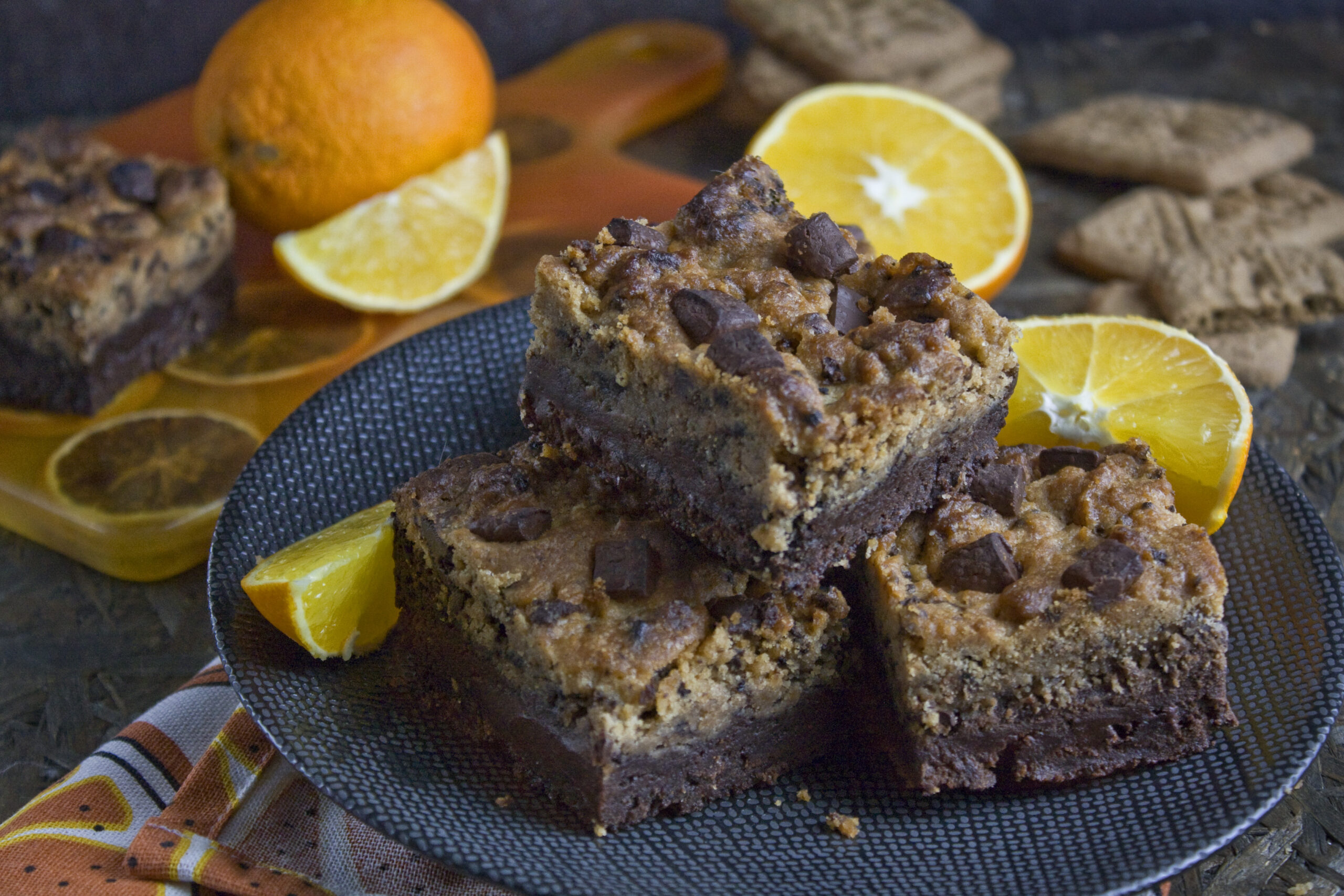 Spekulatius-Brookies mit Orange | Toastenstein