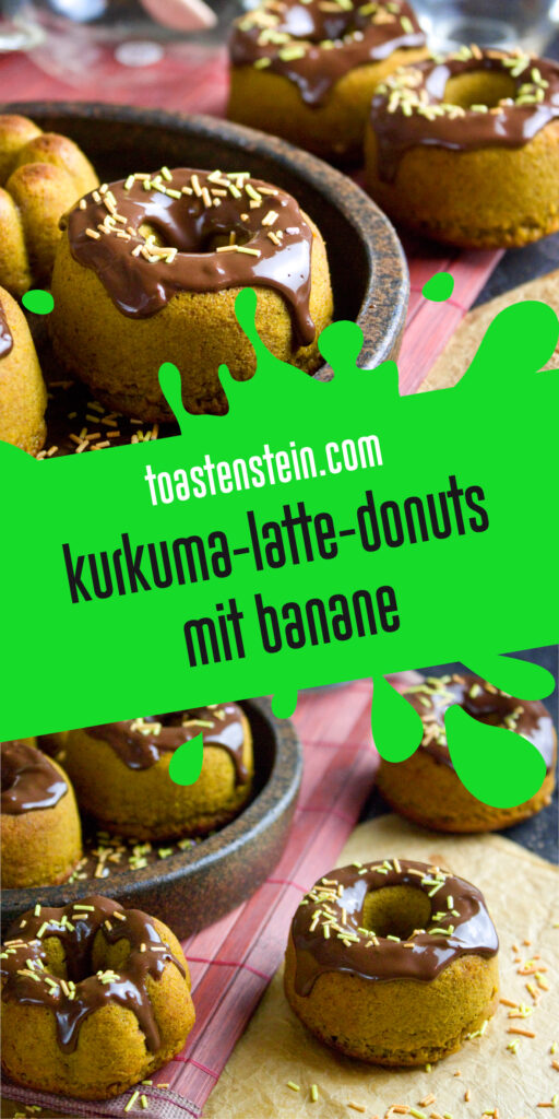 Gebackene Kurkuma-Latte-Donuts | Toastenstein