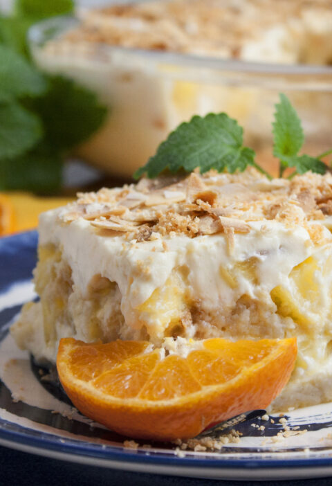 Ananas-Orangen-Tiramisu