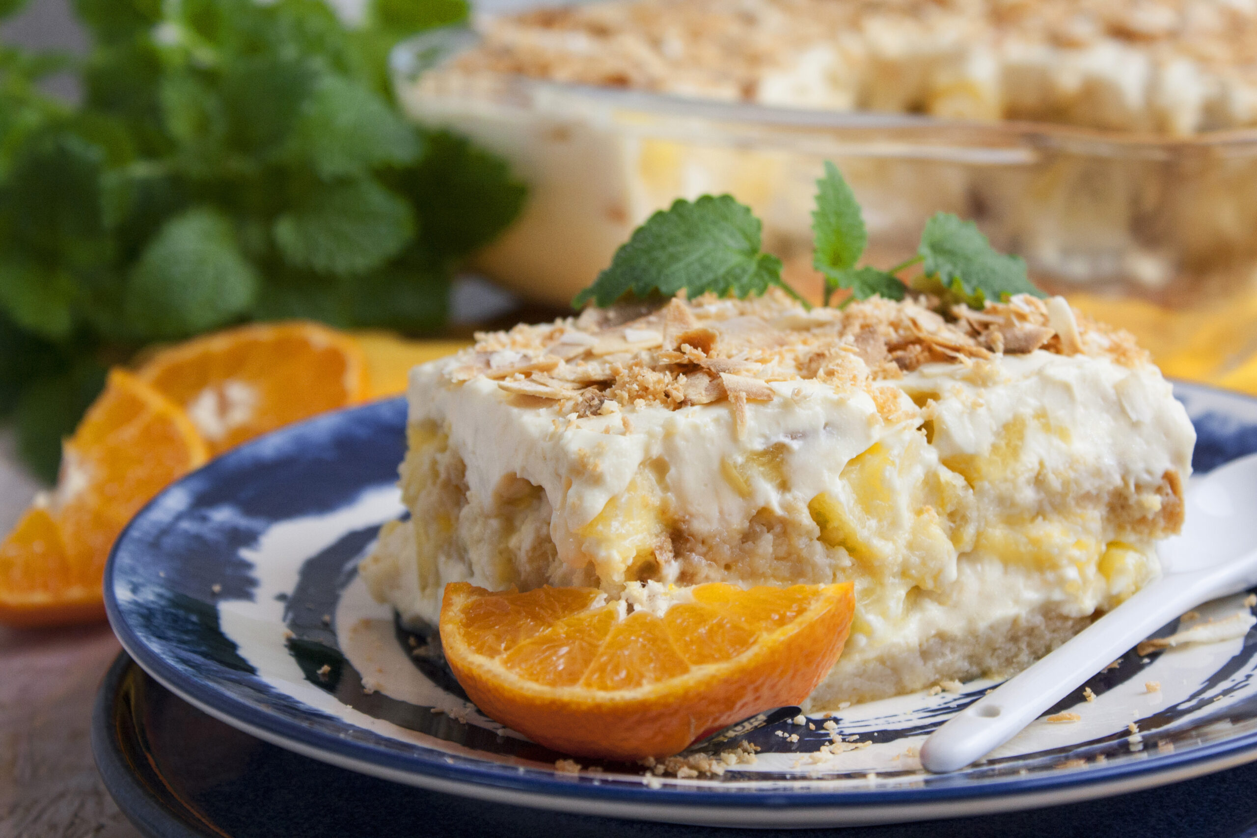 Ananas-Orangen-Tiramisu