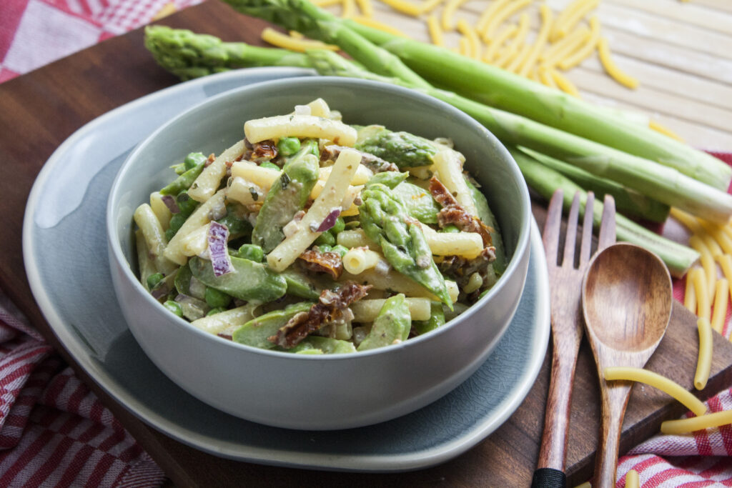 Spargel-Maccaroni-Salat