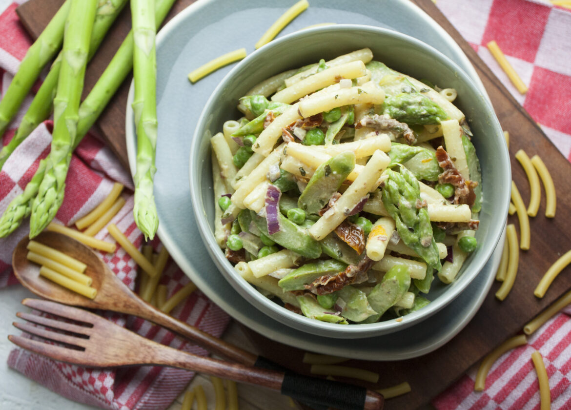 Spargel-Macaroni-Salat