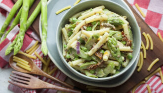 Spargel-Macaroni-Salat