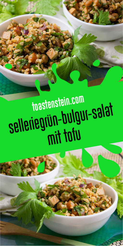 Selleriegrün-Bulgur-Salat - Zero Waste!