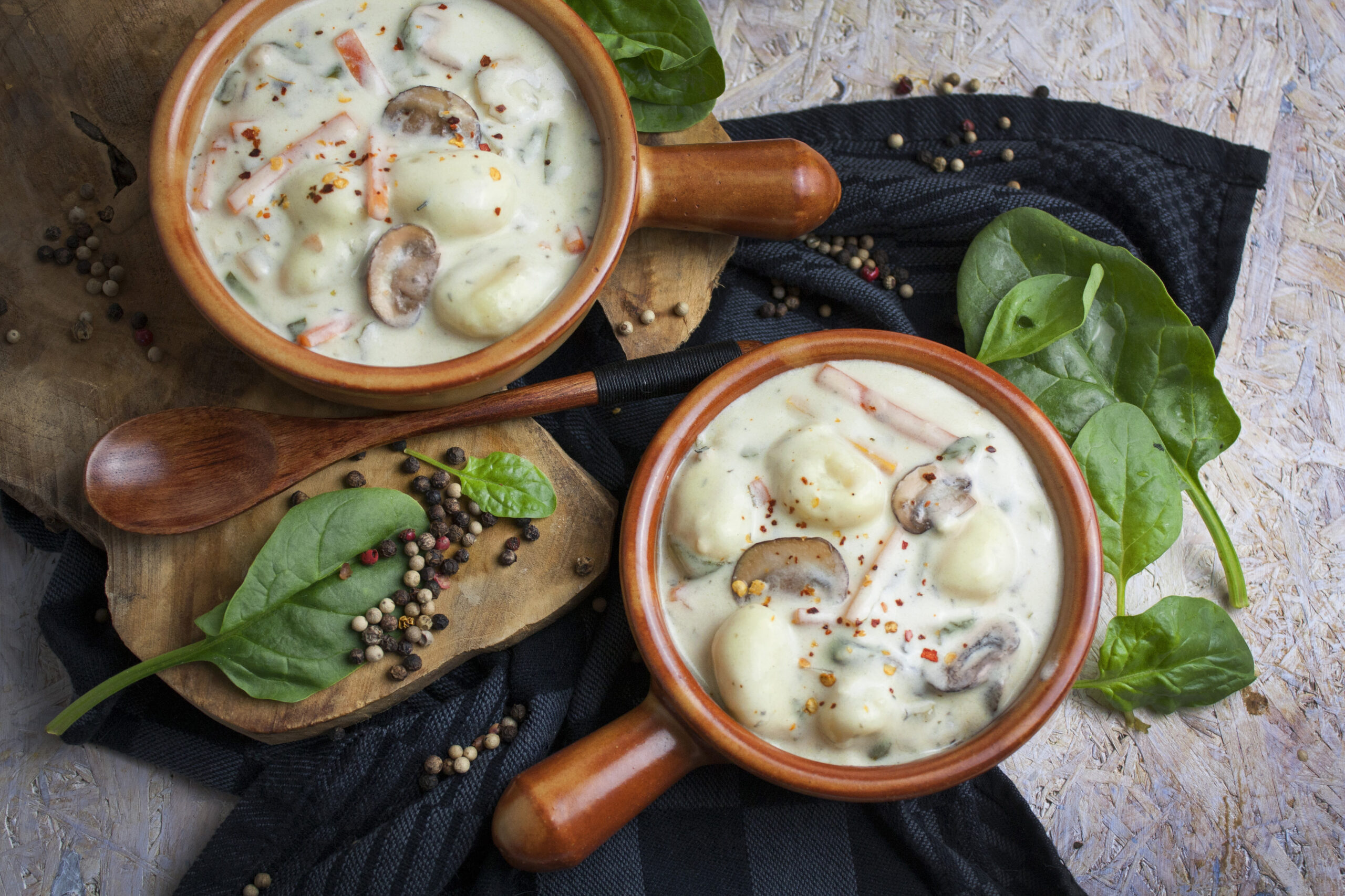 Cremige Gnocchi-Suppe mit Gemüse - Toastenstein.com