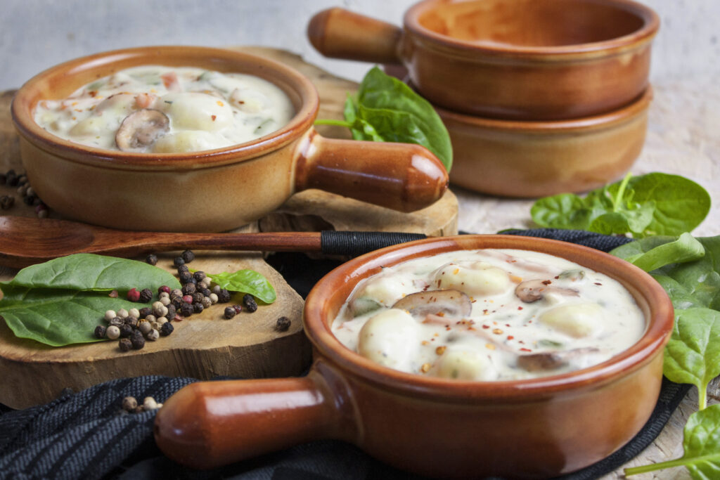 Cremige Gnocchi-Suppe mit Gemüse - Toastenstein.com