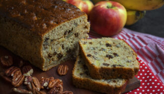 Saftiges Apfelstrudel-Bananenbrot