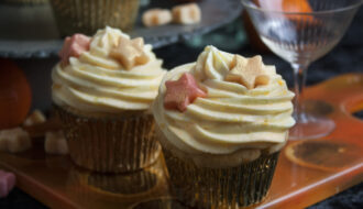 Mandarinen-Spekulatius-Cupcakes