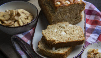 Saftiges Kokos-Bananenbrot mit Biss
