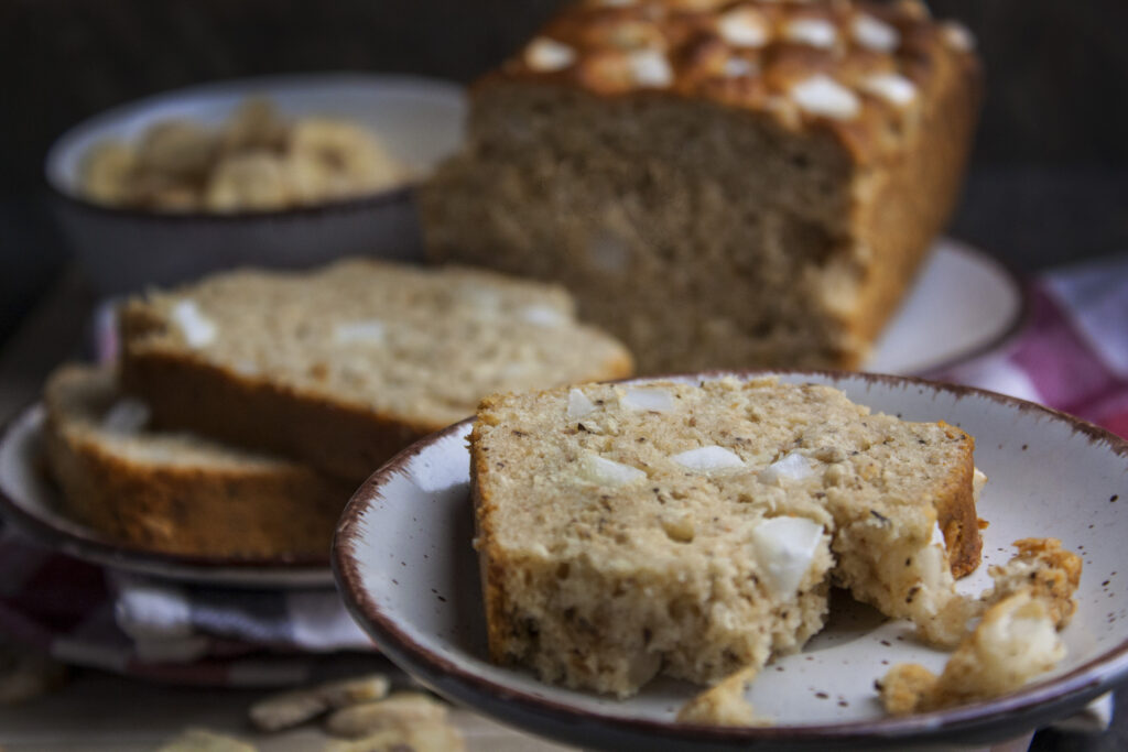 Saftiges Kokos-Bananenbrot mit Biss