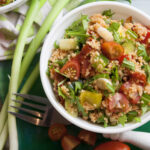 Rucola-Couscous-Salat mit Tomaten