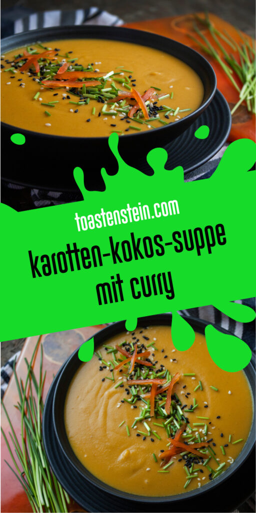 Karotten-Kokos-Suppe mit Curry