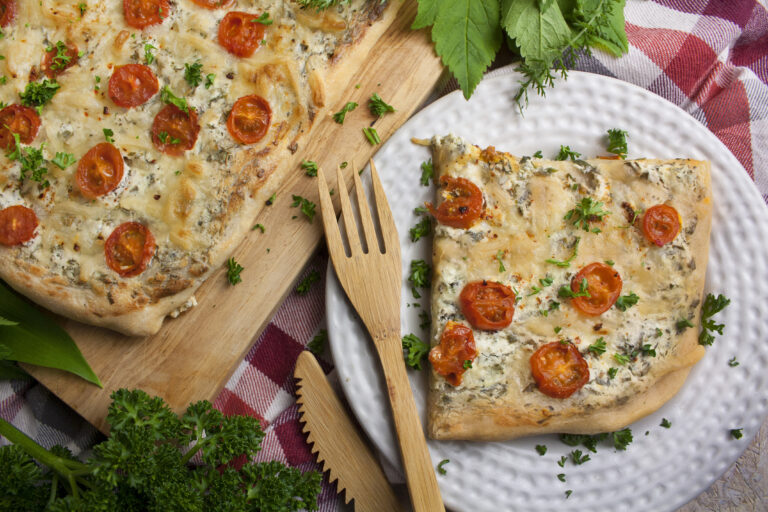 Knusprige Neun-Kräuter-Pizza - Toastenstein.com