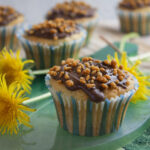 Löwenzahn-Muffins mit Orange und Zitrone