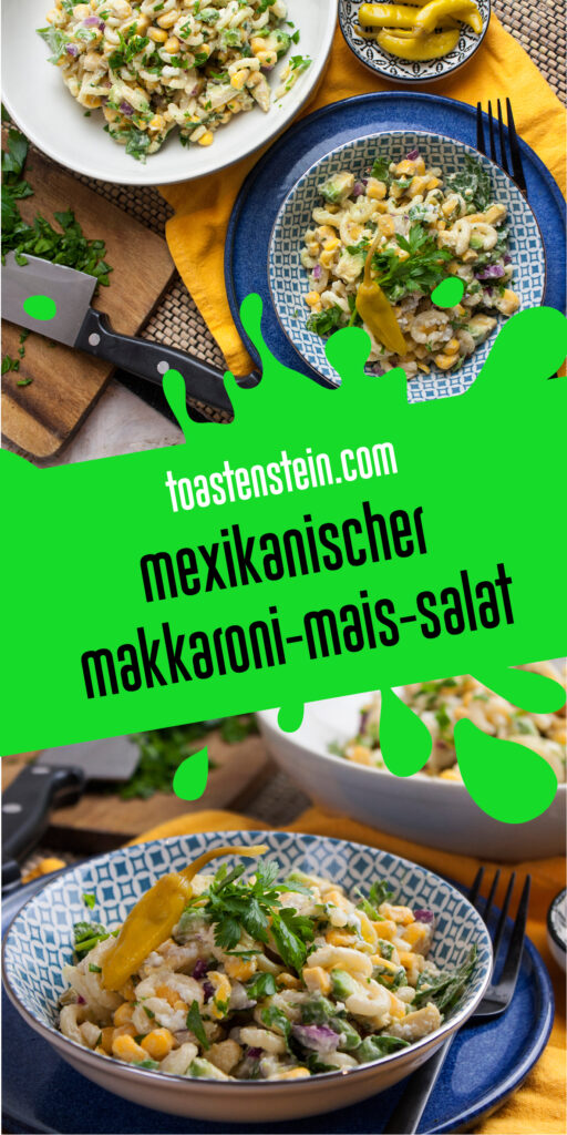 Mexikanischer Makkaroni-Mais-Salat