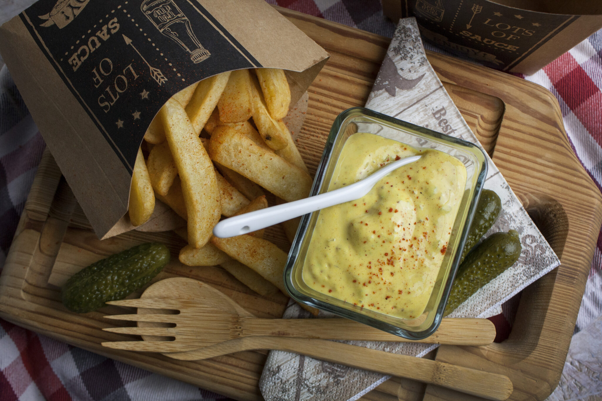Vegane Joppie-Sauce wie aus Holland - Toastenstein.com